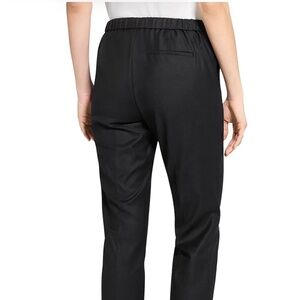 Theory Treeca Flannel Pull On Pants Black